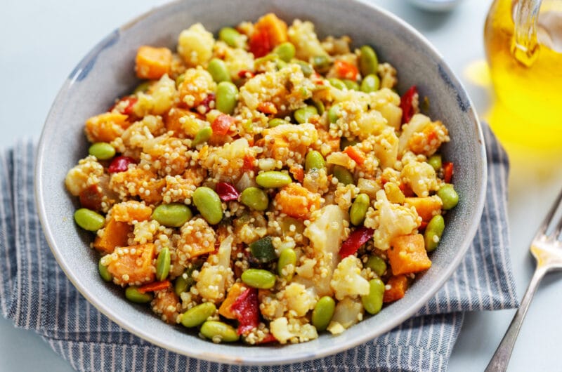 Kimchi Fried Quinoa