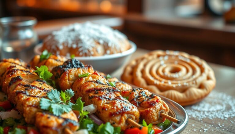 4 Délices Arabes : Chich Taouk, Kunafa, Fattoush Revisité et Makrout Express