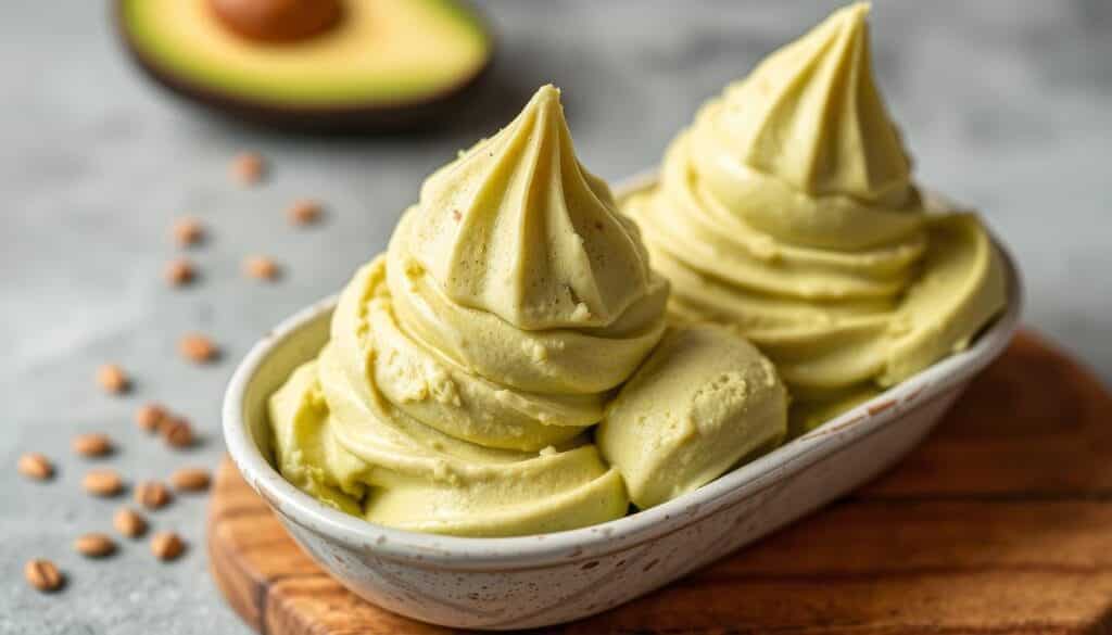 Gelato Italien à l'Avocat